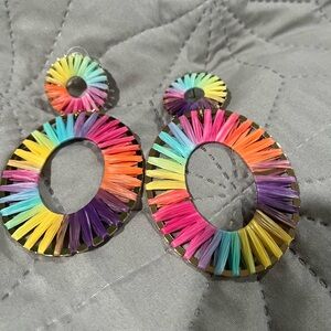 Colorful Hoop Earrings